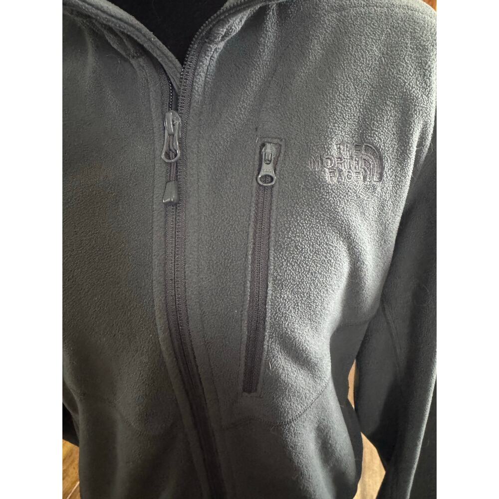 The North Face Men’s Gray Full Zip Fleece Jacket Size M - Picture 3 of 9